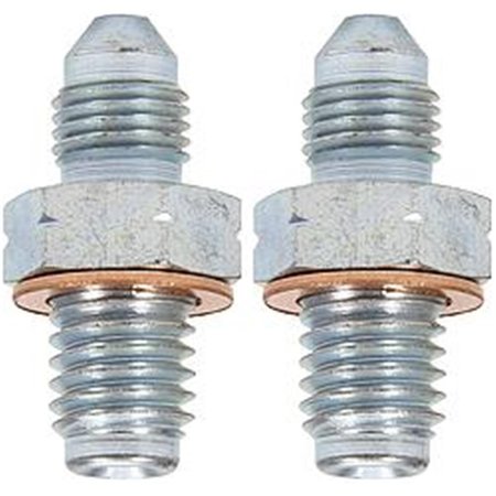 ALLSTAR -3 AN to 10 mm-1.5 Adapter Fittings, 2PK ALL50037